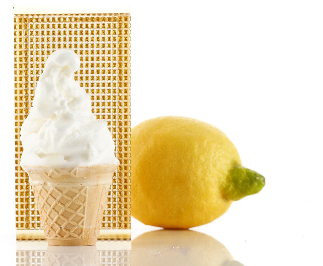 Cono fiordilatte con limone
